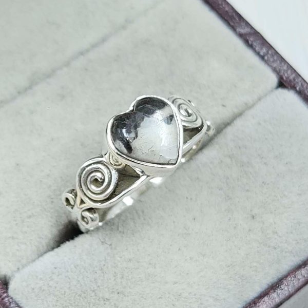 White Buffalo Turquoise 925 Silver Ring (REXT1-32) - Image 2
