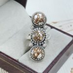 Wild Horse Jasper 925 Sterling Silver Ring (REXT87-135)