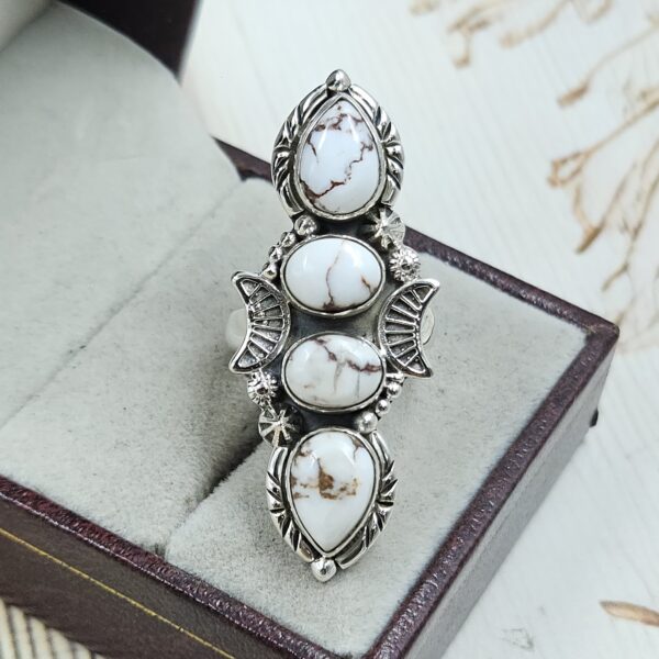 Wild Horse Jasper 925 Sterling Silver Ring (REXT87-138)