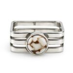 Wild Horse Jasper 925 Sterling Silver Ring (REXT109-1)