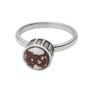 Wild Horse Jasper 925 Sterling Silver Ring (REXT96-15)
