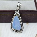 Australian Opal 1.25" 925 Sterling Silver Pendant (REXT24-338)