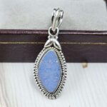 Australian Opal 1.25" 925 Sterling Silver Pendant (REXT24-340)