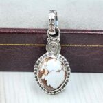 Wild Horse Jasper 0.75" 925 Sterling Silver Pendant (REXT31-135)
