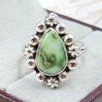 Palamino Turquoise Size US 8 925 Sterling Silver Ring (RS34-231)