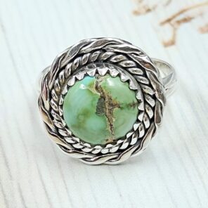 Palamino Turquoise Size US 9 925 Sterling Silver Ring (RS34-234)