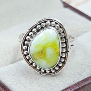 Palamino Turquoise Size US 7 925 Sterling Silver Ring (RS34-239)