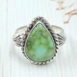 Palamino Turquoise Size US 8 925 Sterling Silver Ring (RS34-240)