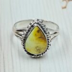 Palamino Turquoise Size US 8 925 Sterling Silver Ring (RS34-241)