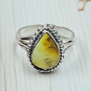 Palamino Turquoise Size US 8 925 Sterling Silver Ring (RS34-241)