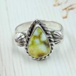 Palamino Turquoise Size US 9 925 Sterling Silver Ring (RS34-244)