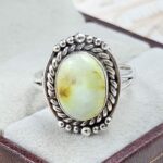 Palamino Turquoise Size US 8 925 Sterling Silver Ring (RS34-245)