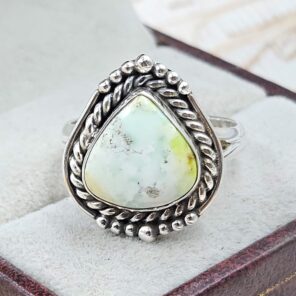Palamino Turquoise Size US 8 925 Sterling Silver Ring (RS34-253)