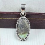 palamino Turquoise 1" 925 Sterling Silver Pendant (REXT39-191)