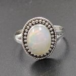 Ethiopian Opal Size US 7 925 Sterling Silver Ring (RS105-690)
