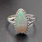 Ethiopian Opal Size US 7 925 Sterling Silver Ring (RS105-753)