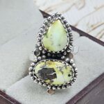 Palamino Turquoise Adjustable 925 Sterling Silver Ring (REXT38-179)