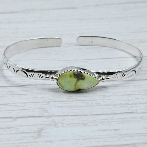 Palamino Turquoise 925 Sterling Silver Bangle (RS65-132)