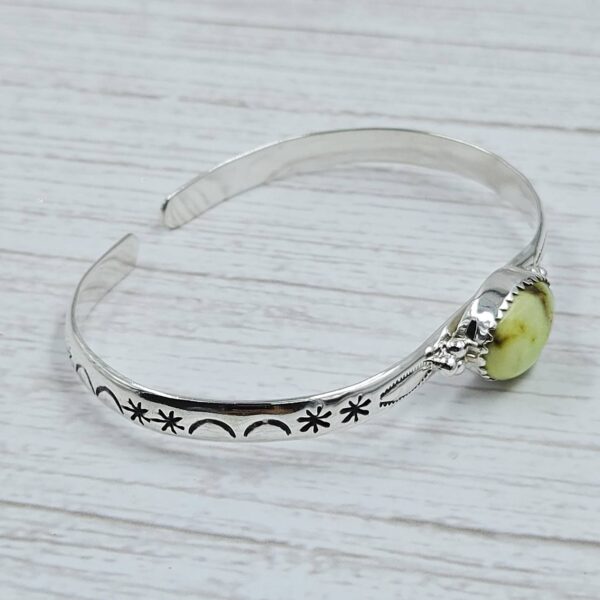 Palamino Turquoise 925 Sterling Silver Bangle (RS65-134) - Image 2