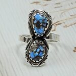 Golden Hills Turquoise Adjustable 925 Sterling Silver Ring (REXT38-111)