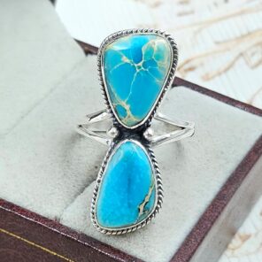 Sea Sediment Jasper Size US 10 925 Sterling Silver Ring (REXT114-40)