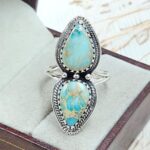 Sea Sediment Jasper Size US 10 925 Sterling Silver Ring (REXT114-45)
