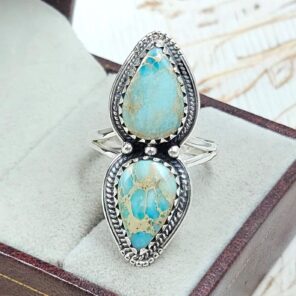 Sea Sediment Jasper Size US 10 925 Sterling Silver Ring (REXT114-45)