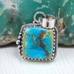 Sea Sediment Jasper 0.75" 925 Sterling Silver Pendant (RS55-182)