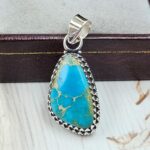 Sea Sediment Jasper 1" 925 Sterling Silver Pendant (RS55-188)