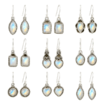 Wholesale Moonstone Earrings Lot