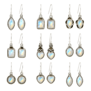 Wholesale Moonstone Earrings Lot