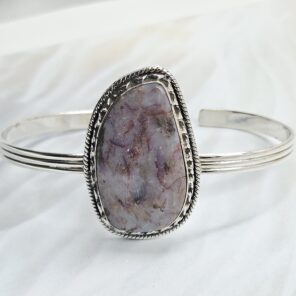 Australian Opal 925 Sterling Silver Bangle (REXT62-276)
