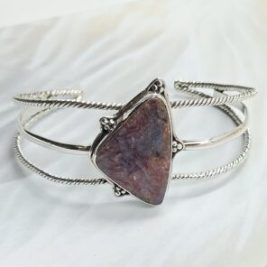 Australian Opal 925 Sterling Silver Bangle (REXT62-277)