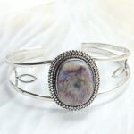 Australian Opal 925 Sterling Silver Bangle (REXT62-286)