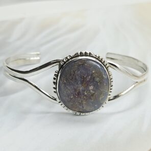 Australian Opal 925 Sterling Silver Bangle (REXT62-271)