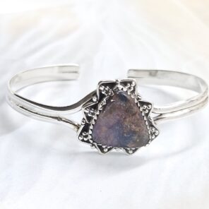 Australian Opal 925 Sterling Silver Bangle (REXT62-268)