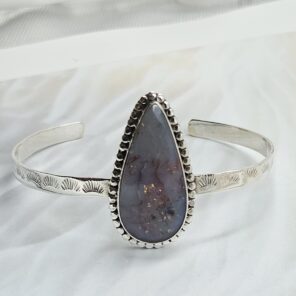 Australian Opal 925 Sterling Silver Bangle (REXT62-288)