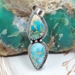 Sea Sediment Jasper 1.75" 925 Sterling Silver Pendant (RS55-196)