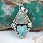 Sea Sediment Jasper 1.5" 925 Sterling Silver Pendant (RS55-197)