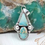 Sea Sediment Jasper 1.25" 925 Sterling Silver Pendant (RS55-198)