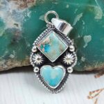 Sea Sediment Jasper 1.25" 925 Sterling Silver Pendant (RS55-201)