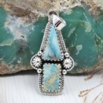 Sea Sediment Jasper 1.5" 925 Sterling Silver Pendant (RS55-208)