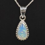 Ethiopian Opal 0.75" 925 Sterling Silver Pendant (REXT117-26)
