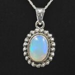 Ethiopian Opal 0.75" 925 Sterling Silver Pendant (REXT117-59)