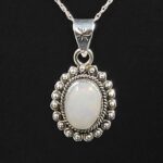 Ethiopian Opal 0.75" 925 Sterling Silver Pendant (REXT117-61)