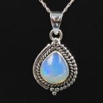 Ethiopian Opal 1" 925 Sterling Silver Pendant (REXT117-122)
