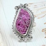 Raw Ruby Size US 9 925 Sterling Silver Ring (RS29-225)