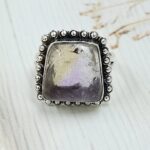 Ametrine Size US 8 925 Sterling Silver Ring (REXT101-35)