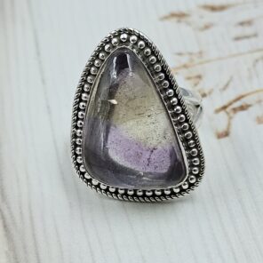 Ametrine Size US 7 925 Sterling Silver Ring (REXT101-22)