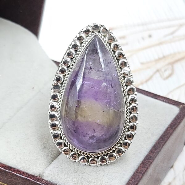 Ametrine Size US 9 925 Sterling Silver Ring (REXT101-43)